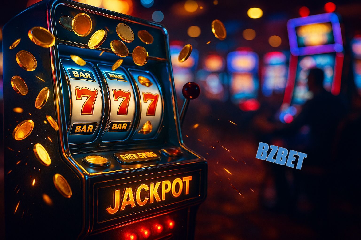 Diversos jogos de caça-níqueis